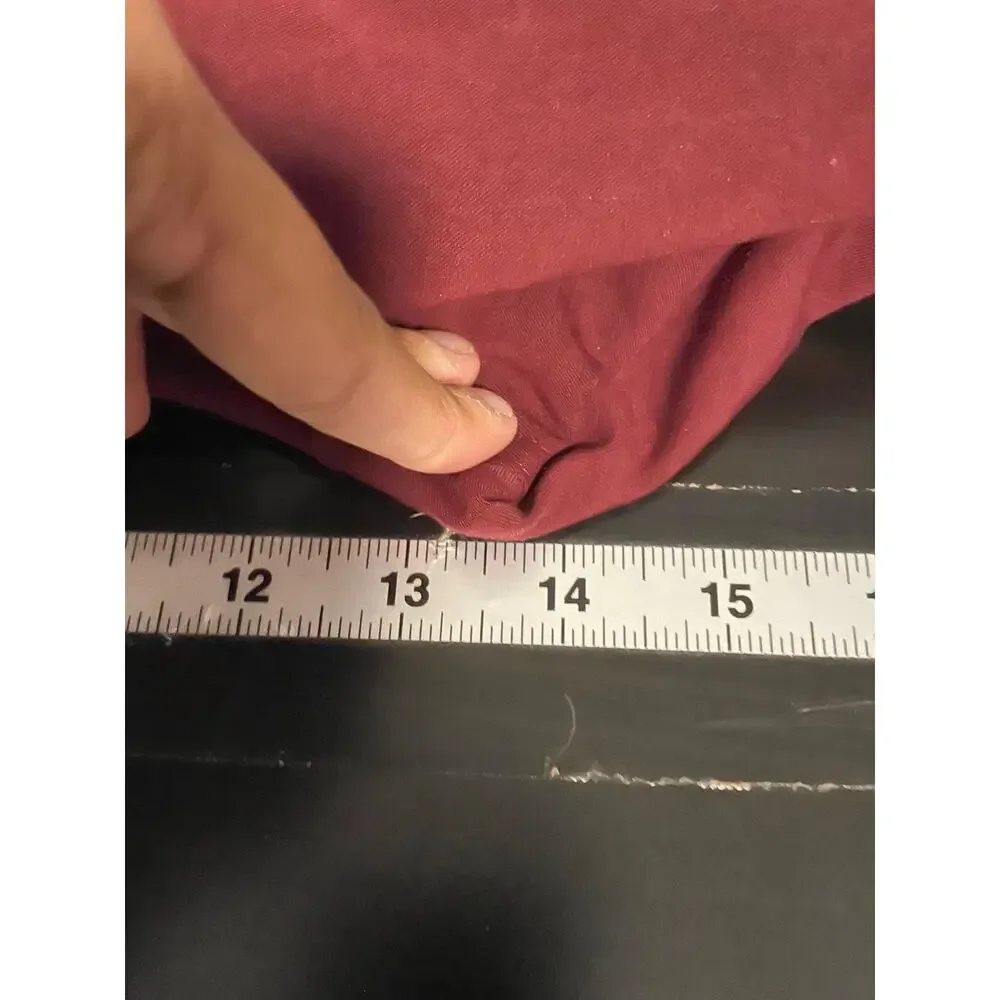 FIGS Scrub Pants Mens 2XL Red Technical Collection Cargo Medical Nursing READ